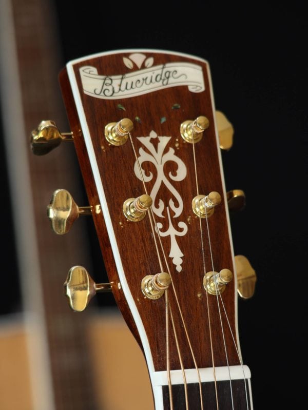 blueridge br 70as guitar headstock