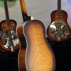 bourbon street bsr 3c w resonator guitar maple back