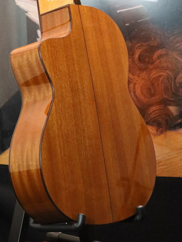 cordoba c5 ce classical guitar mahogany back
