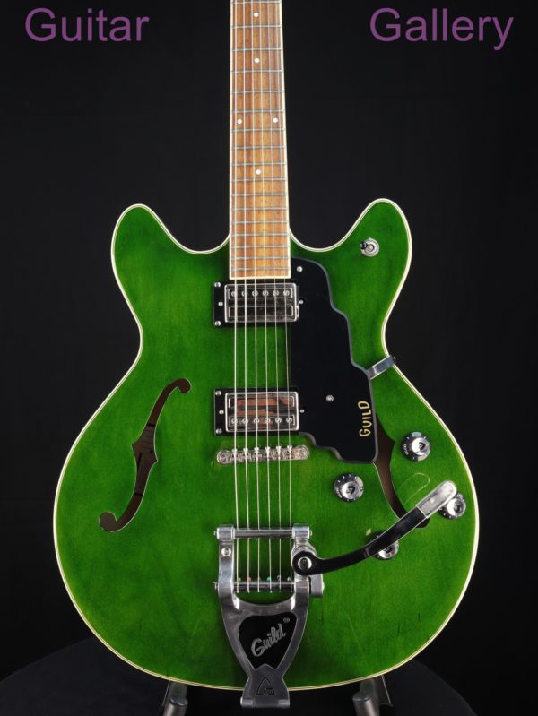 guild starfire I electric guitar emerald green