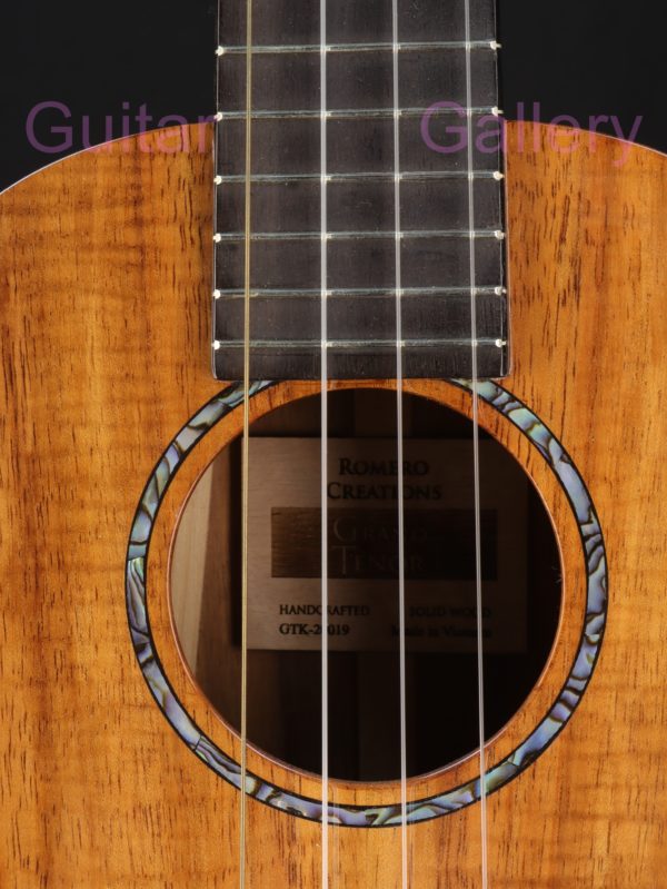 romero creations rc gt k tenor ukulele inlays