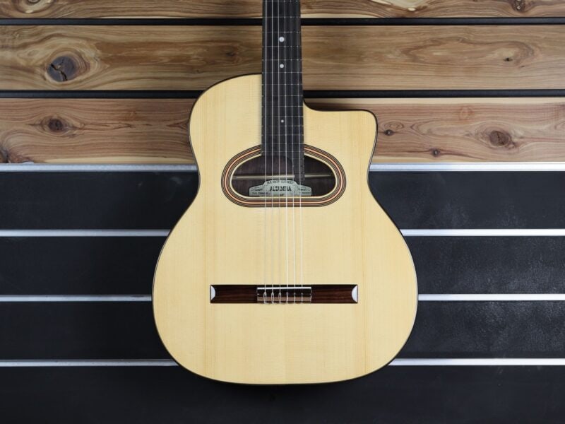 altamira m01c classical gypsy jazz guitar