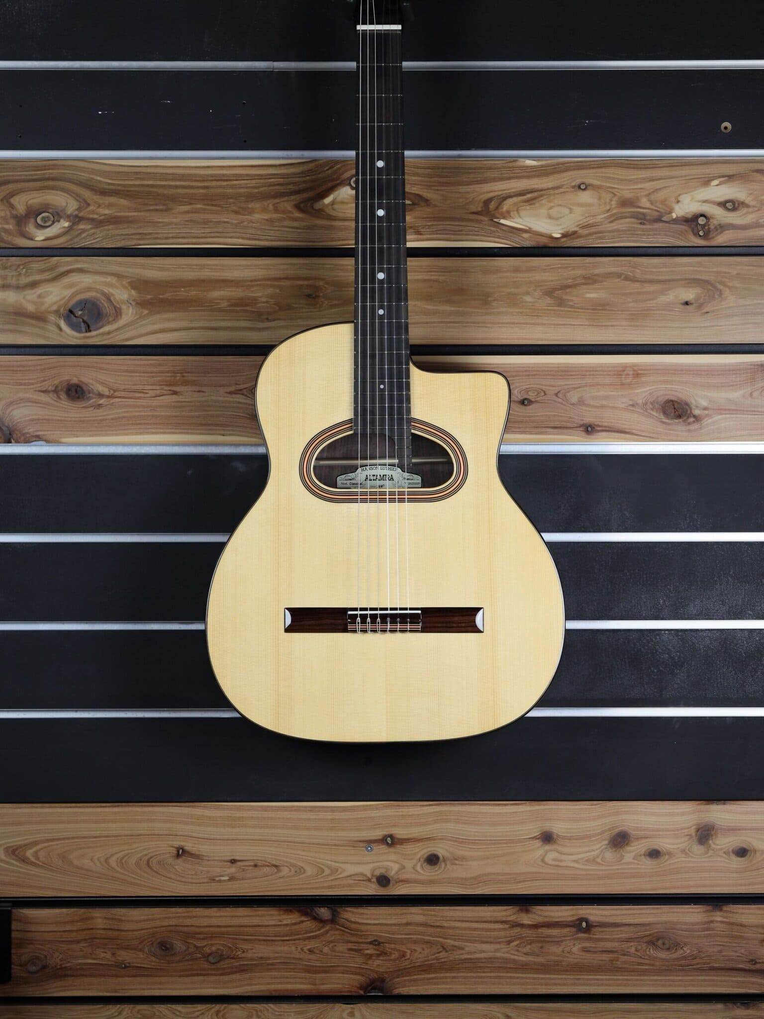 altamira m01c classical gypsy jazz guitar