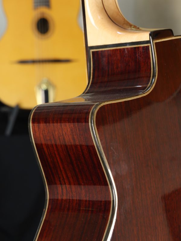 dell arte gypsy jazz guitar rosewood cutaway