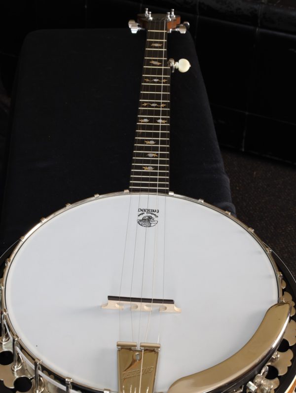 deering boston lefthand 5 string banjo (2)