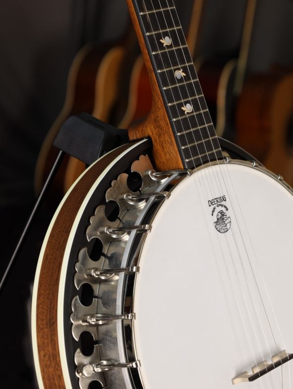 deering boston lefthand 5 string banjo (5)