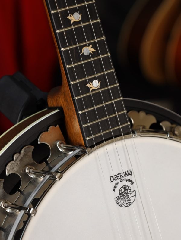 deering boston lefthand 5 string banjo (6)