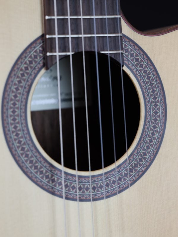 altamira n300cc classical guitar rosette