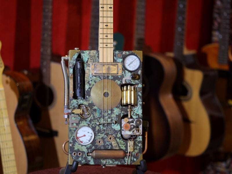 brookwood cigar box guitar range