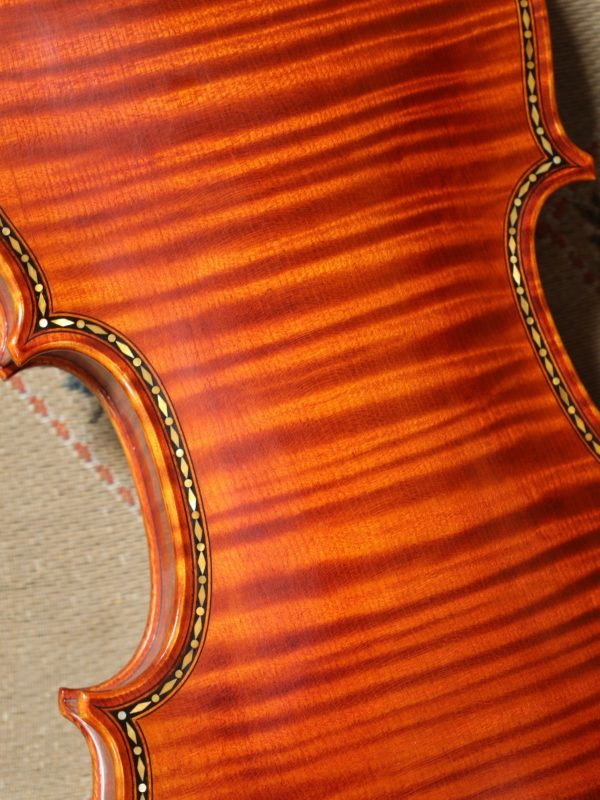 cremona sv 1750 violin one piece back