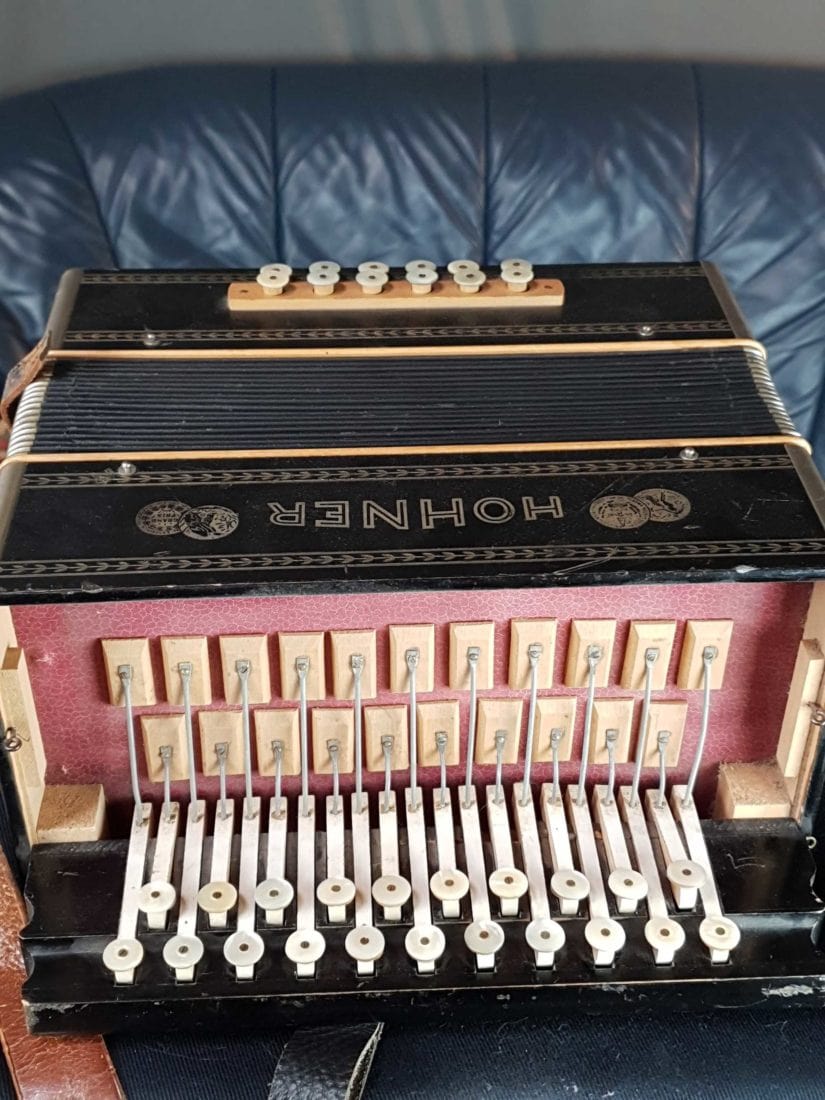 Hohner Button Accordion D/G Guitar Gallery Music Shop MELB