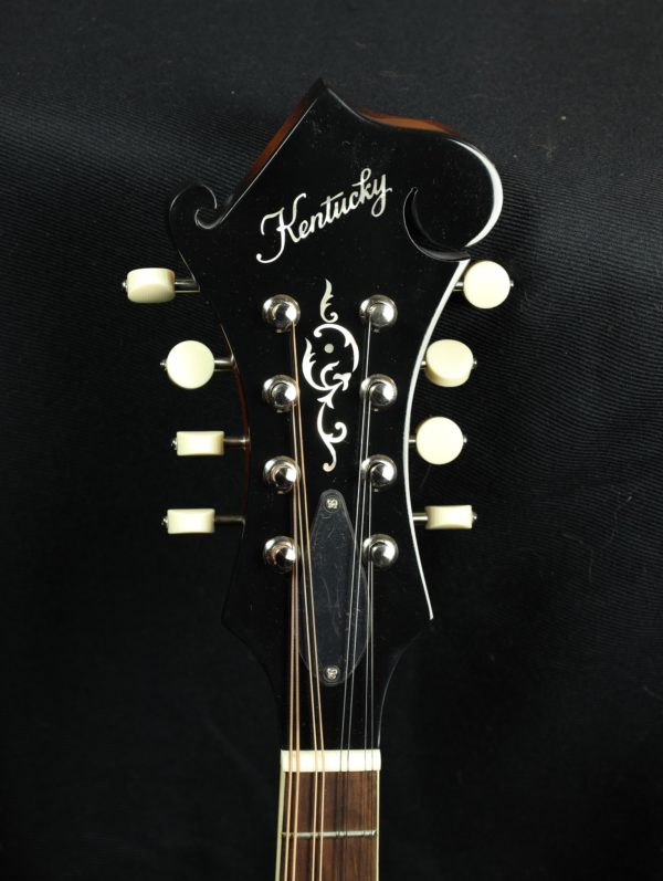 kentucky km 750 mandolin headstock