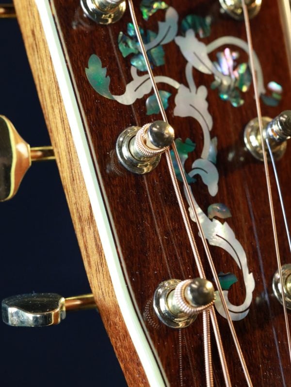 blueridge br 280 guitar pearl headstock