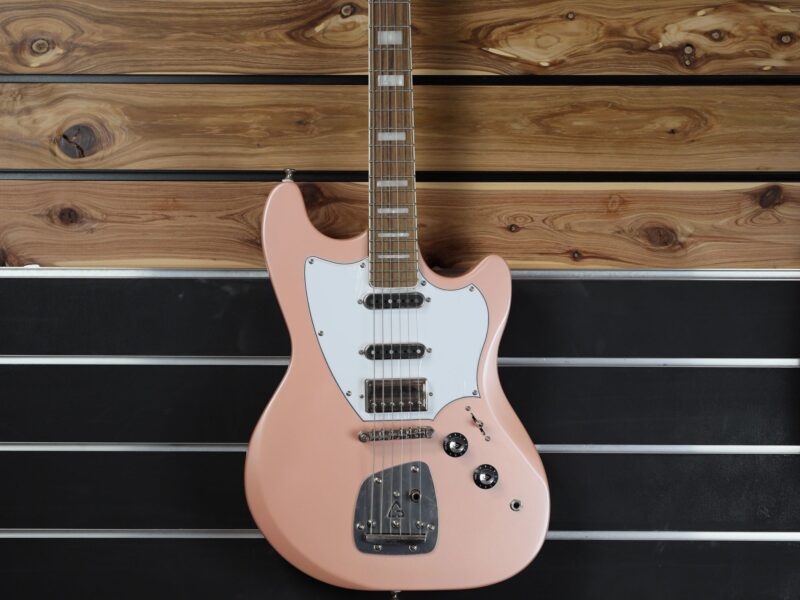 guild surfliner deluxe rose quartz guitar