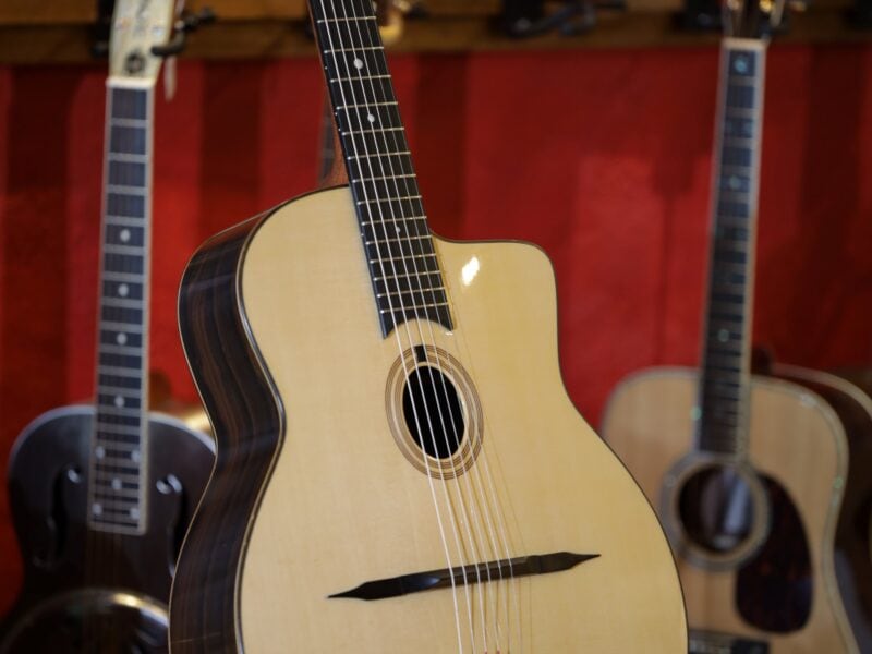 altamira t ziricote model gypsy jazz guitar