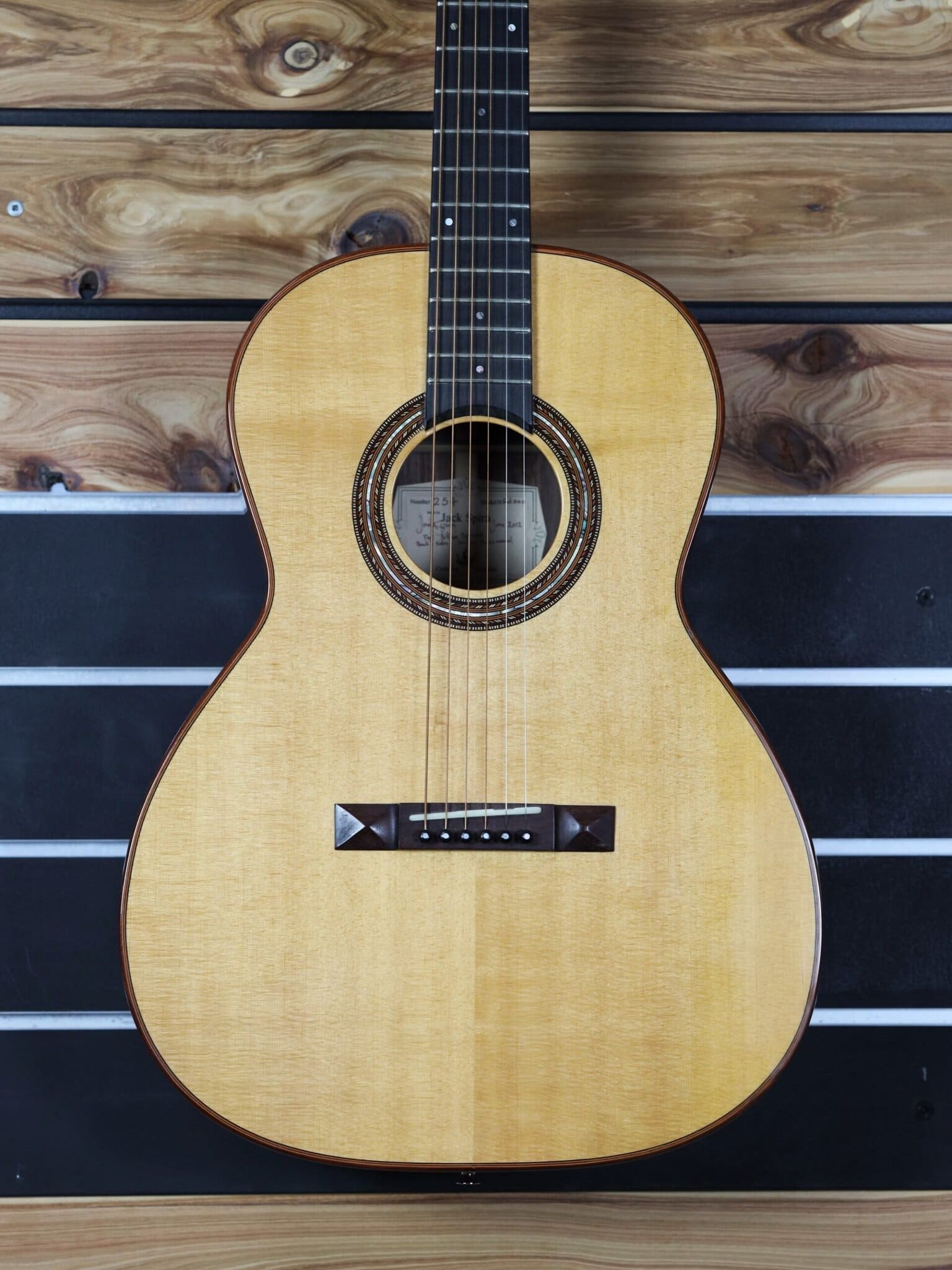 jack spira 000 12 fret guitar #254 front