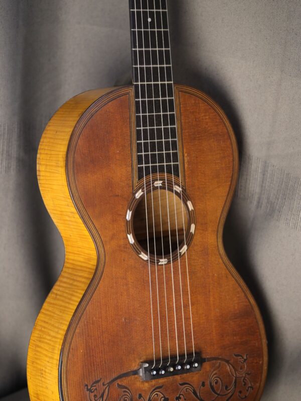 legnani style classical guitar c 1830 (3)