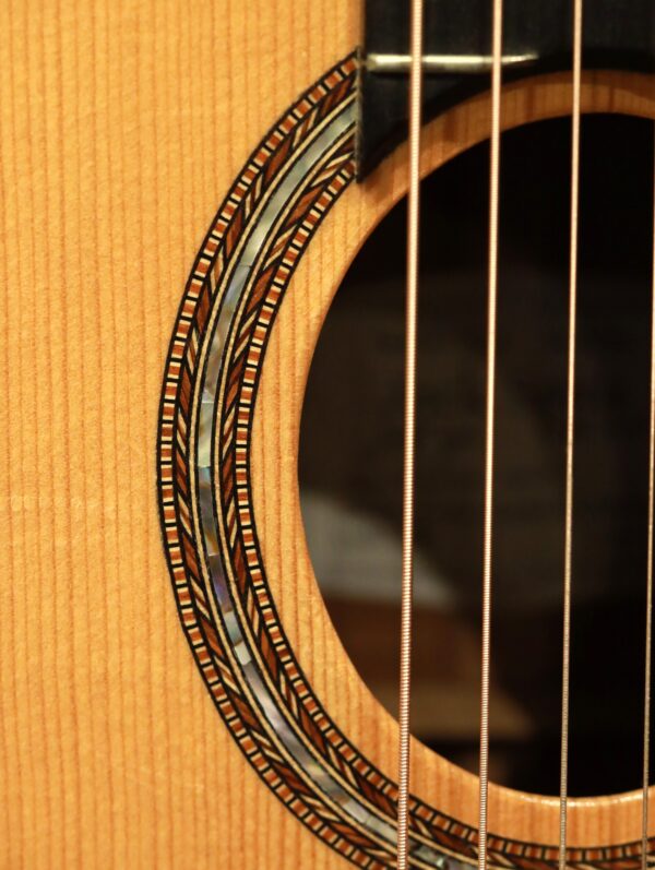 jack spira small body guitar rosette