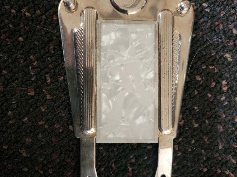 gypsy jazz guitar tailpiece silver
