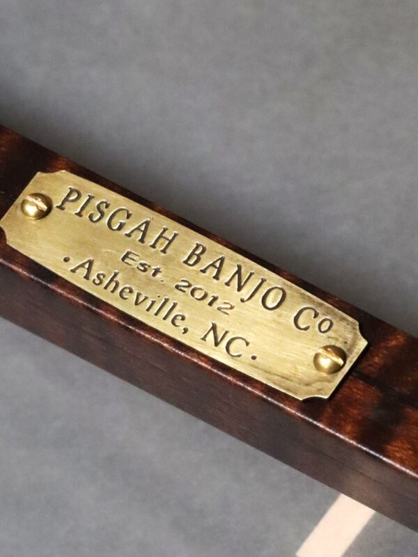pisgah dobson pro banjo name plate