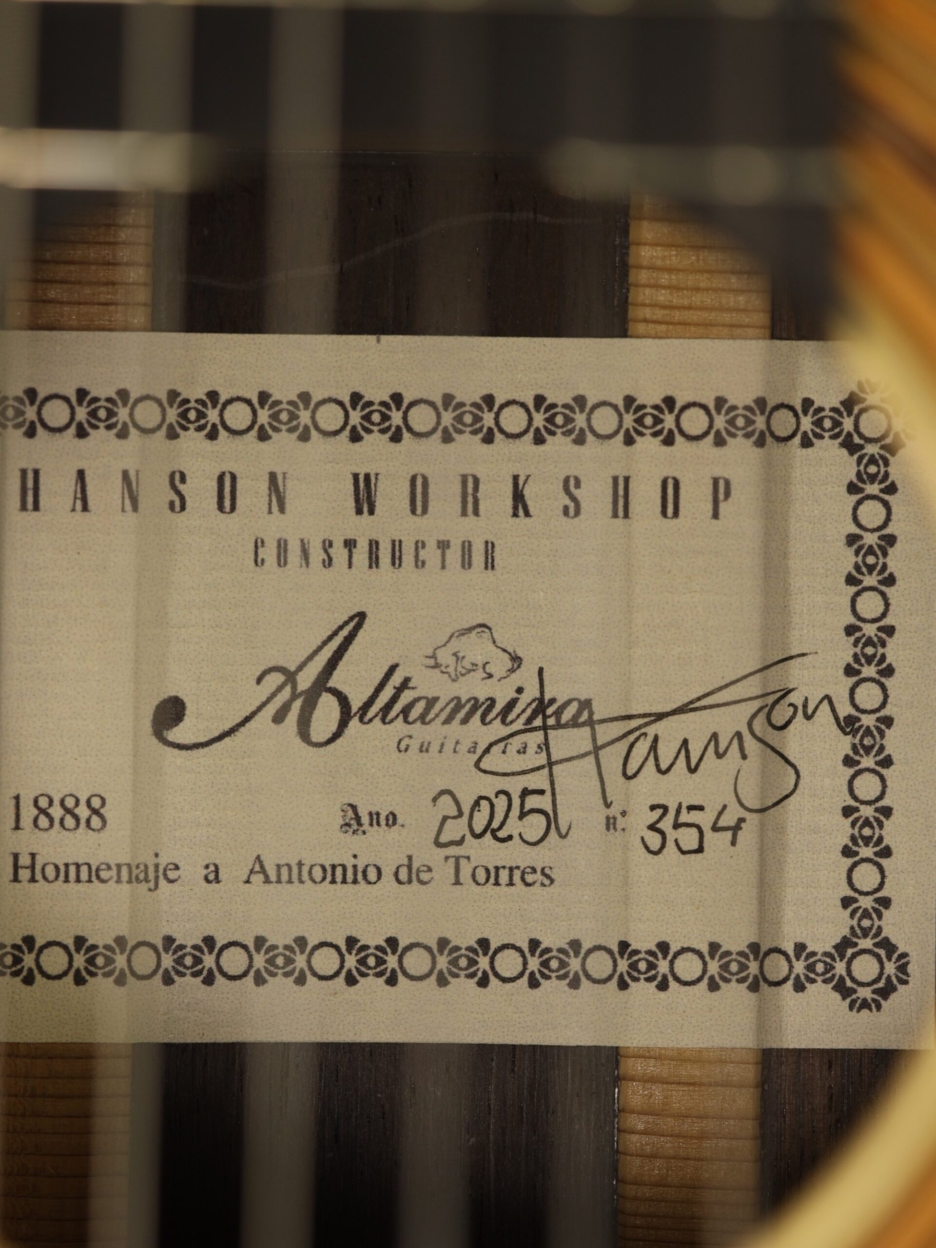 altamira torres 1888 classical label