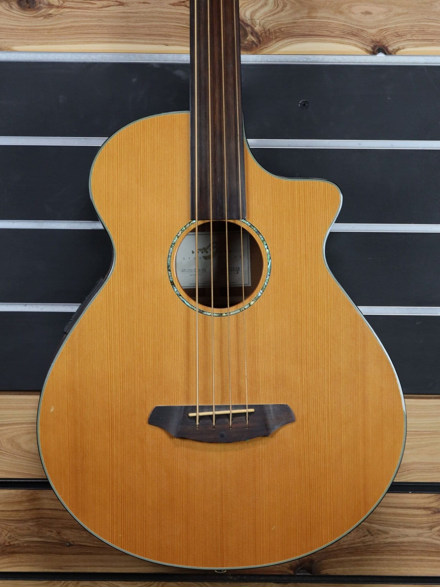 breedlove fretless bass guitar (2)