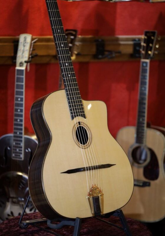 altamira t ziricote model gypsy jazz guitar